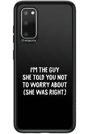 She was right - Samsung Galaxy S20