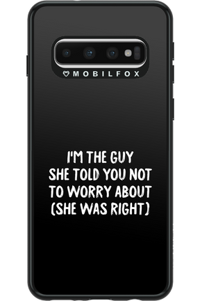 She was right - Samsung Galaxy S10