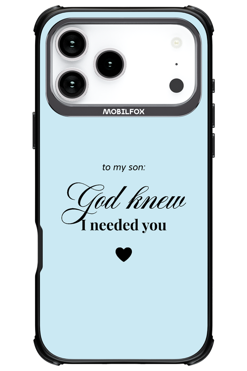 To My Son 2.0 - Apple iPhone 17 Pro Max