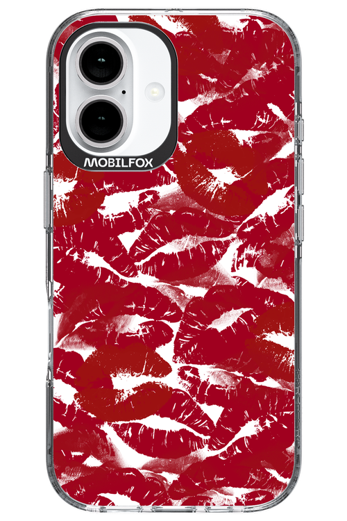 Burgundy and Kiss 2.0 - Apple iPhone 16