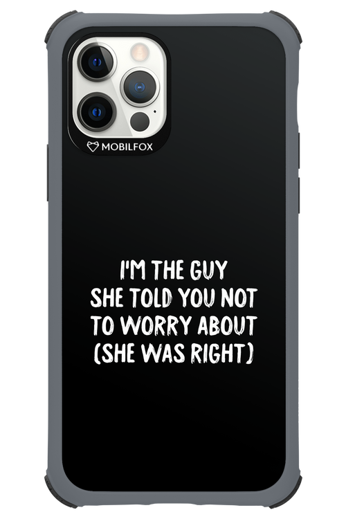 She was right 2.0 - Apple iPhone 12 Pro