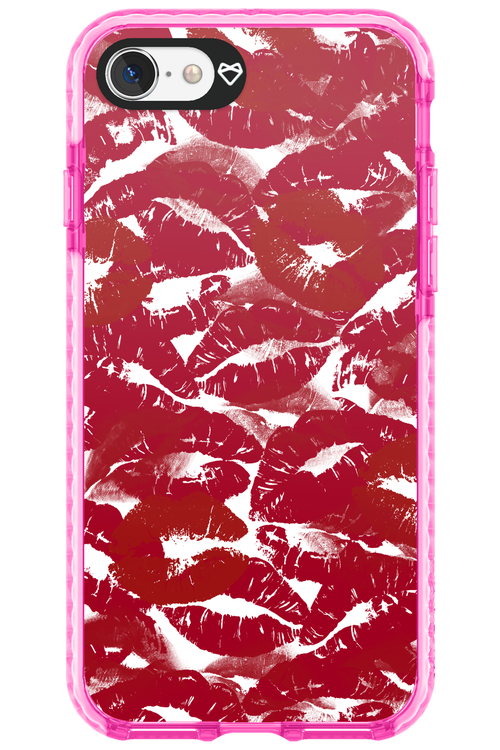 Burgundy and Kiss - Apple iPhone 7