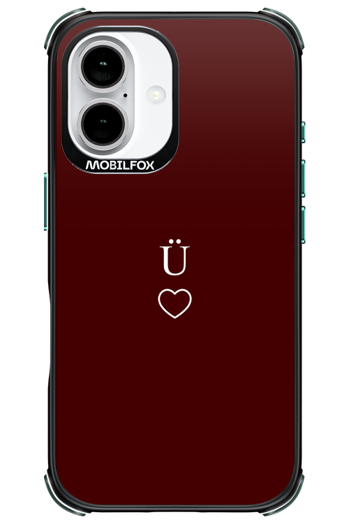 U Burgundia II 2.0 - Apple iPhone 16