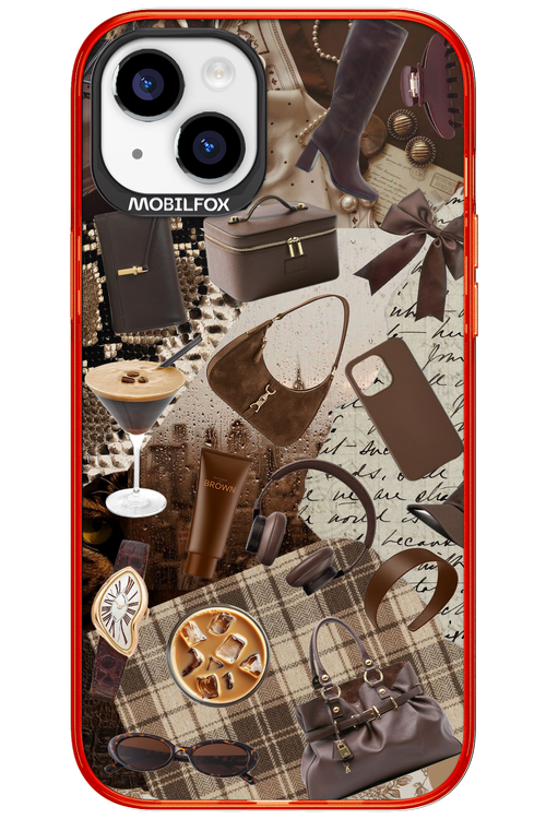 Brown Love - Apple iPhone 15 Plus