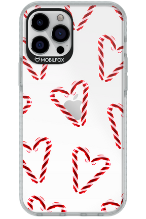 Candy Cane Hearts - Apple iPhone 12 Pro Max