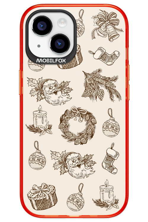 Christmas Paper - Apple iPhone 15