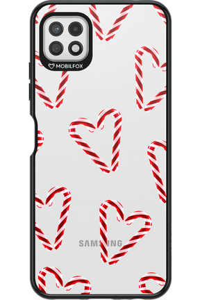 Candy Cane Hearts - Samsung Galaxy A22 5G