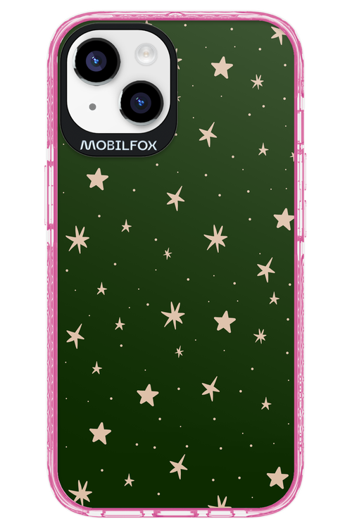 Forest Green Stars - Apple iPhone 14