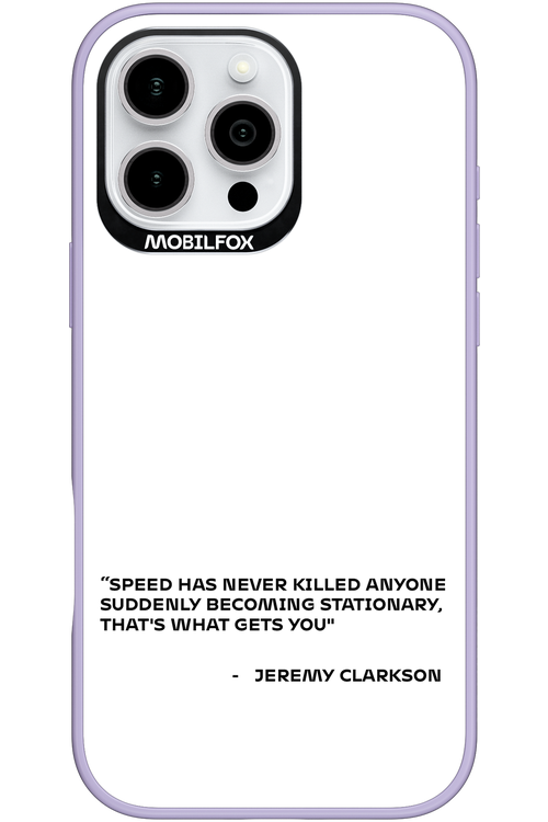 Speed Philosophy 2.0 - Apple iPhone 16 Pro Max