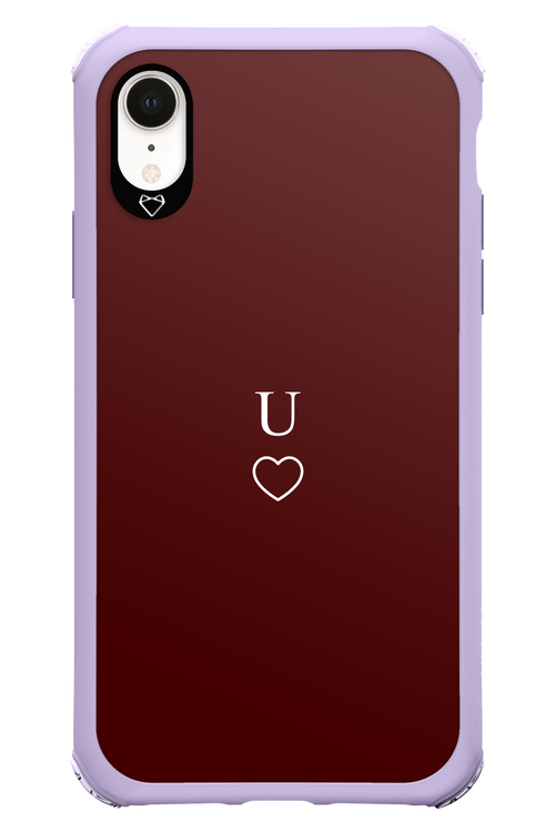 U Burgundia 2.0 - Apple iPhone XR