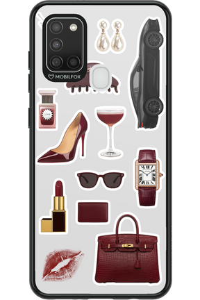 Classy Burgundy - Samsung Galaxy A21 S
