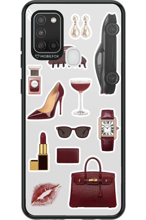 Classy Burgundy - Samsung Galaxy A21 S