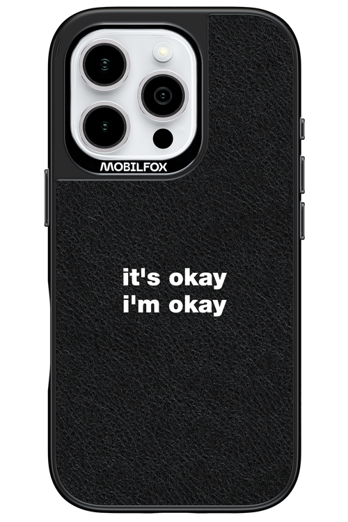 It_s Okay Leather - Apple iPhone 16 Pro