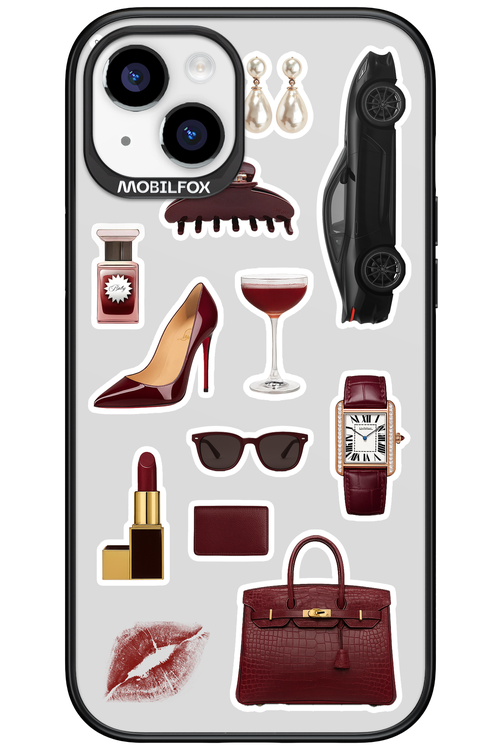 Classy Burgundy - Apple iPhone 15 Plus