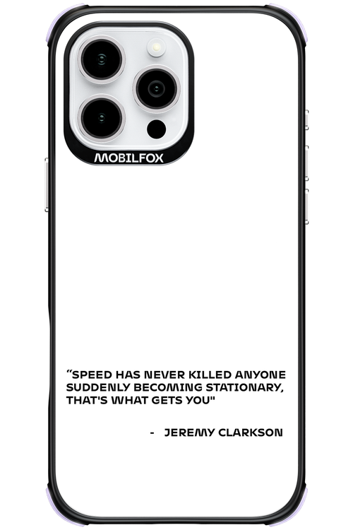 Speed Philosophy 2.0 - Apple iPhone 16 Pro Max
