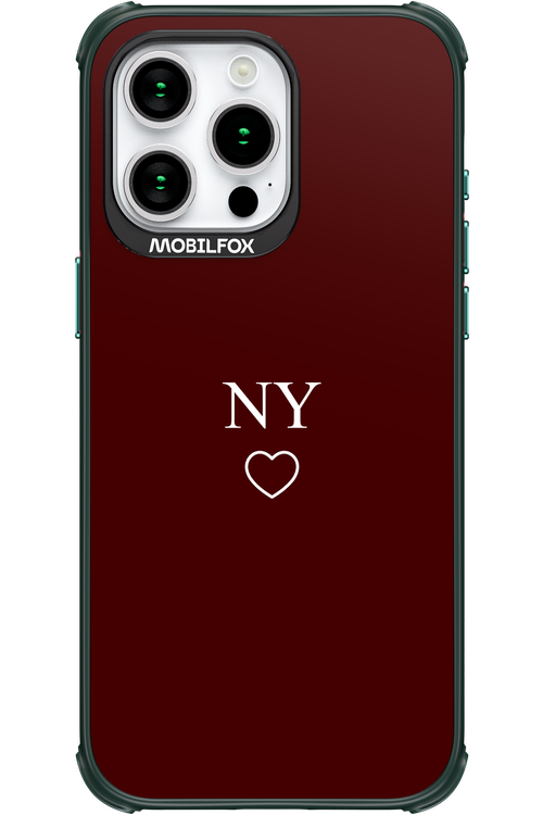 NY Burgundia 2.0 - Apple iPhone 15 Pro Max