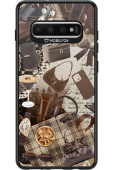 Brown Love - Samsung Galaxy S10+