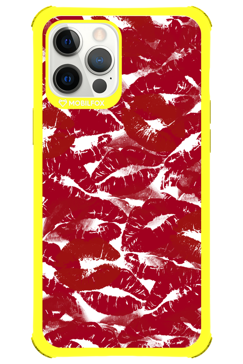 Burgundy and Kiss 2.0 - Apple iPhone 12 Pro Max