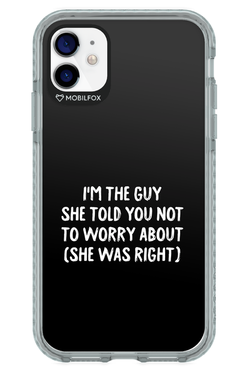 She was right 2.0 - Apple iPhone 11
