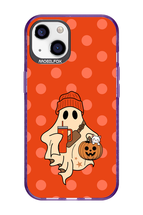 Ghost Girl (Orange) - Apple iPhone 13