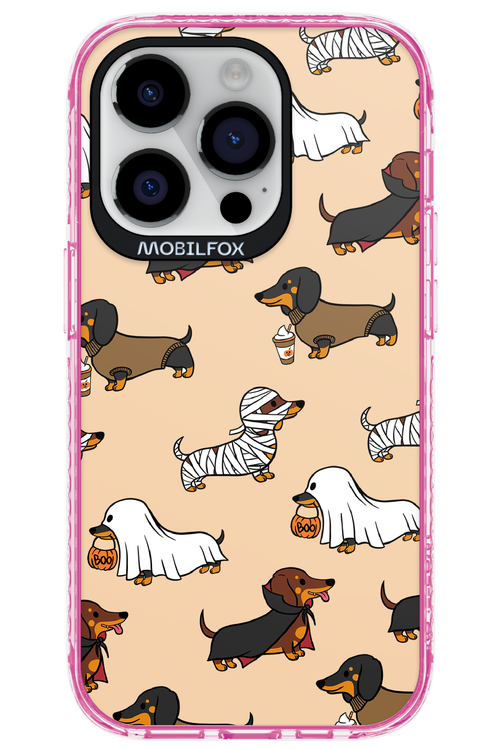 Scary Dachshund - Apple iPhone 14 Pro