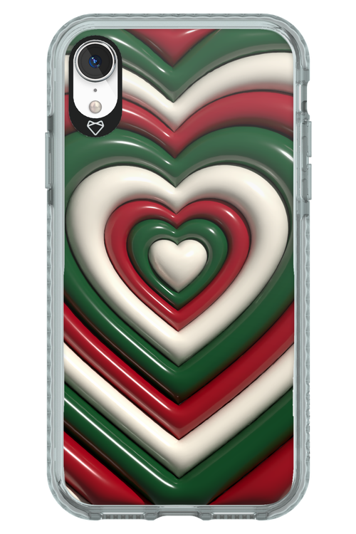 XMAS Hearts - Apple iPhone XR