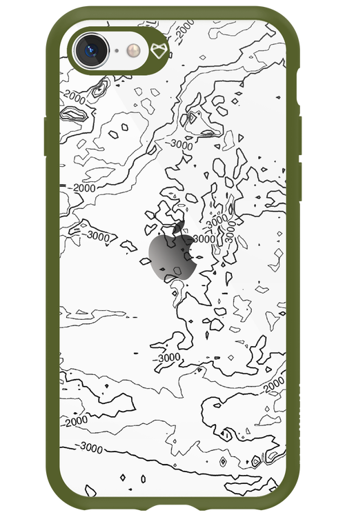 Contour Map - Apple iPhone SE 2022