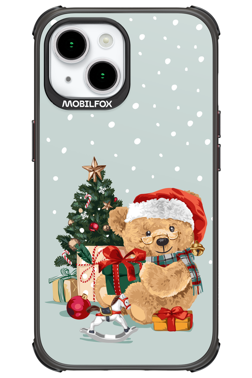 Merry Christmas Bear - Apple iPhone 15