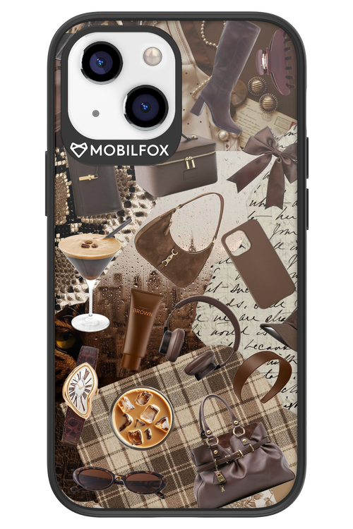 Brown Love - Apple iPhone 13 Mini