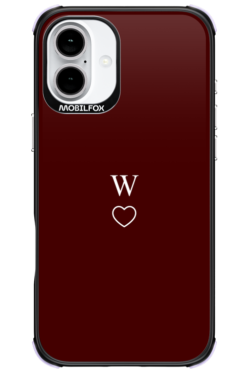 W Burgundia 2.0 - Apple iPhone 16 Plus