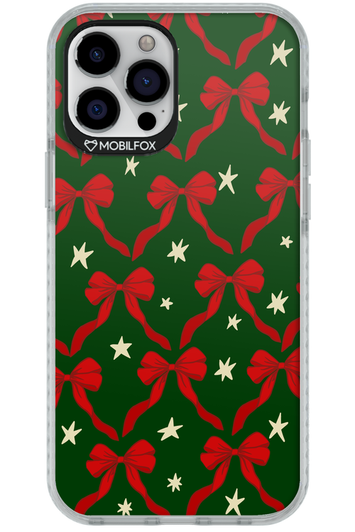 Bow & Stars (Green) - Apple iPhone 12 Pro Max