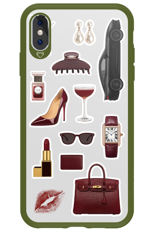 Classy Burgundy 2.0 - Apple iPhone XS Max