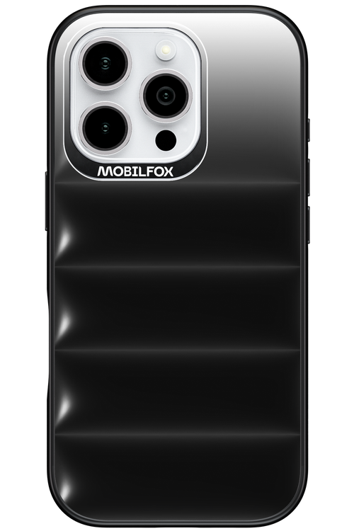 Black Puffer Case - Apple iPhone 16 Pro