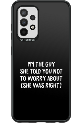 She was right - Samsung Galaxy A52 / A52 5G / A52s