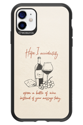 Bottle of wine 2.0 - Apple iPhone 11