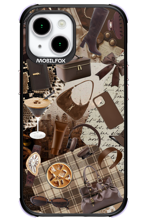 Brown Love 2.0 - Apple iPhone 15