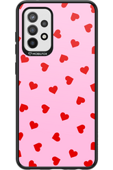 Sprinkle Heart Pink - Samsung Galaxy A72