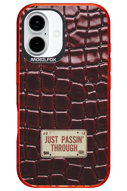 Just passin through 2.0 - Apple iPhone 16