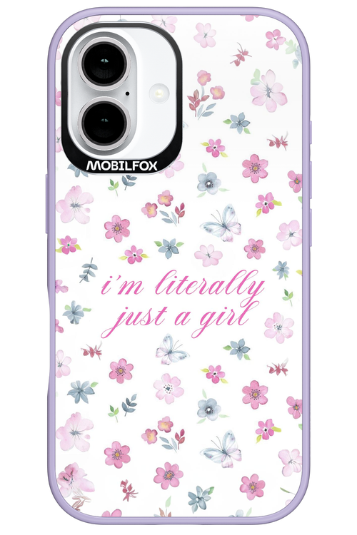 Just a girl pink - Apple iPhone 16
