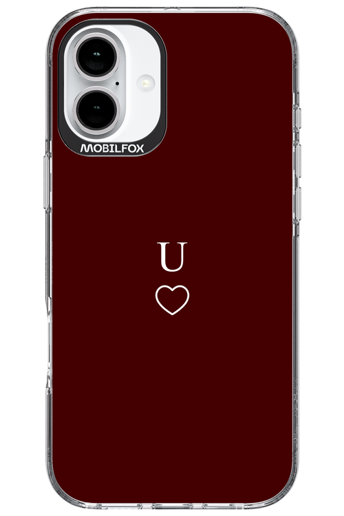 U Burgundia 2.0 - Apple iPhone 16 Plus