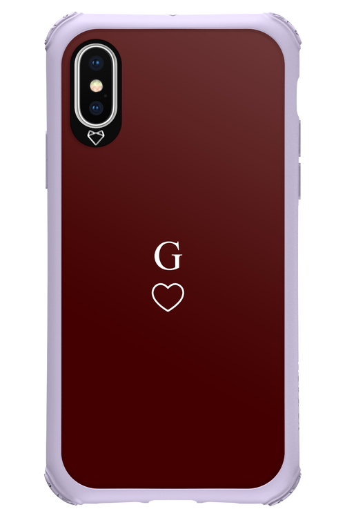 G Burgundia 2.0 - Apple iPhone XS