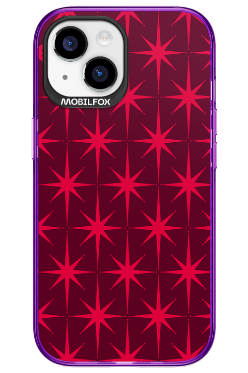 Burgundy Starss - Apple iPhone 15