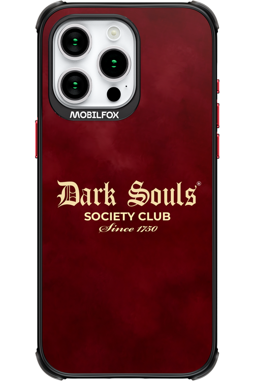 Dark Souls (Burgundy) - Apple iPhone 15 Pro Max