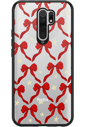 Bow & Stars (Transparent) - Xiaomi Redmi 9