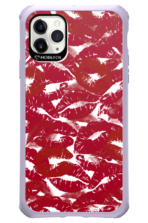 Burgundy and Kiss 2.0 - Apple iPhone 11 Pro Max
