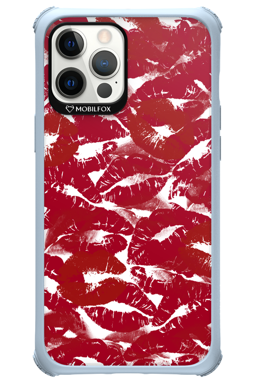 Burgundy and Kiss 2.0 - Apple iPhone 12 Pro Max