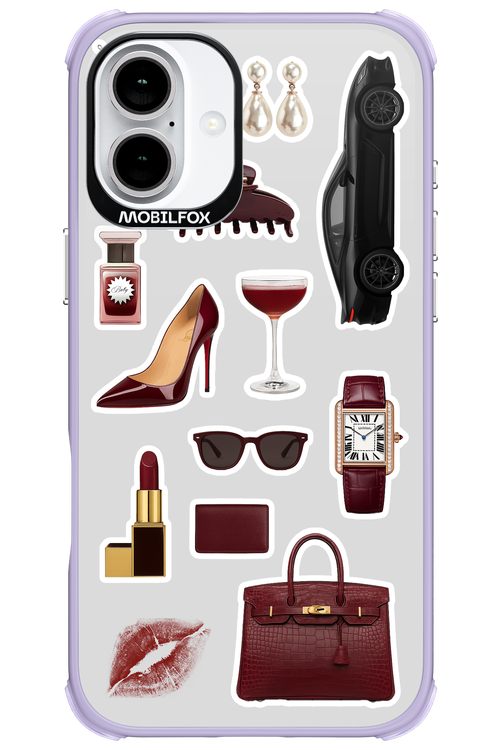 Classy Burgundy - Apple iPhone 16 Plus