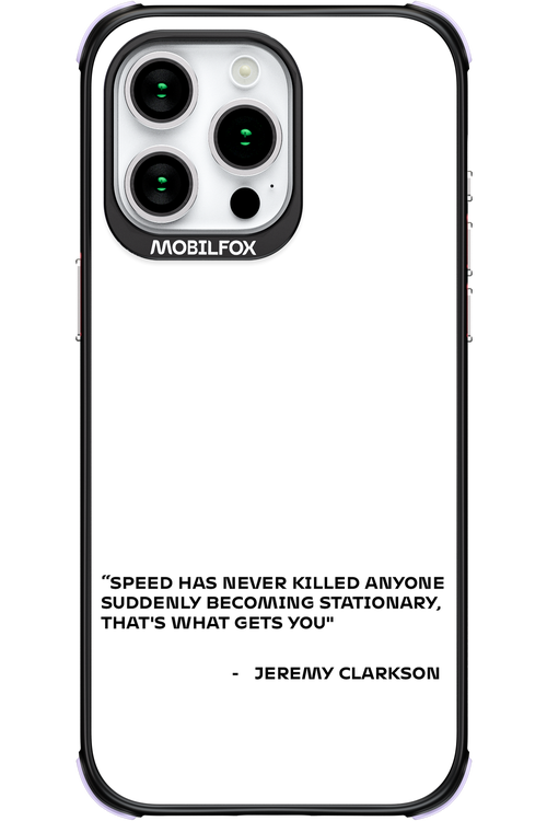 Speed Philosophy 2.0 - Apple iPhone 15 Pro Max