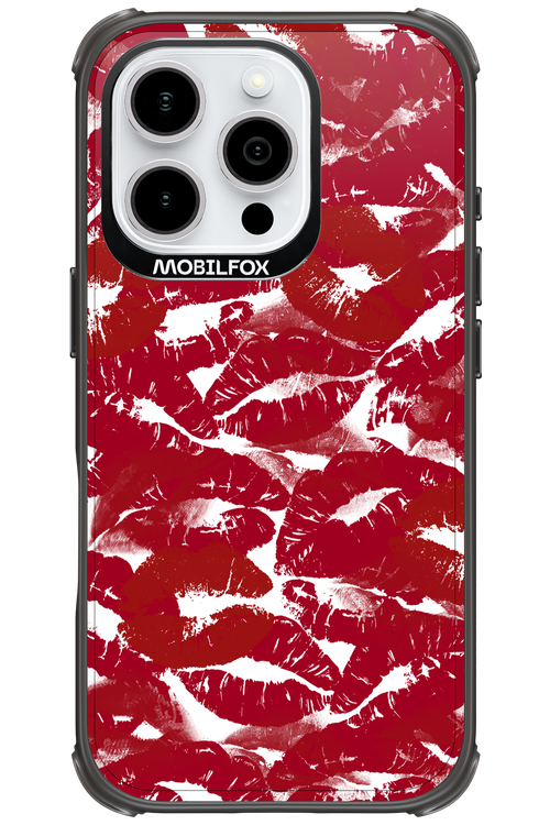 Burgundy and Kiss 2.0 - Apple iPhone 16 Pro