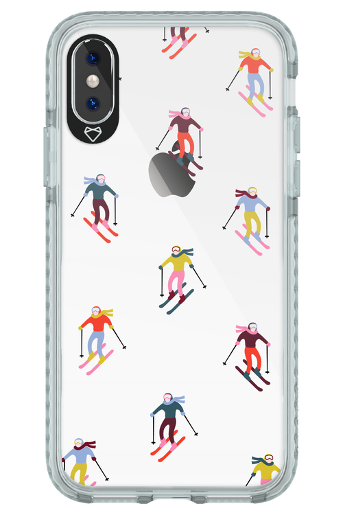 Snow Motion (Transparent) - Apple iPhone X